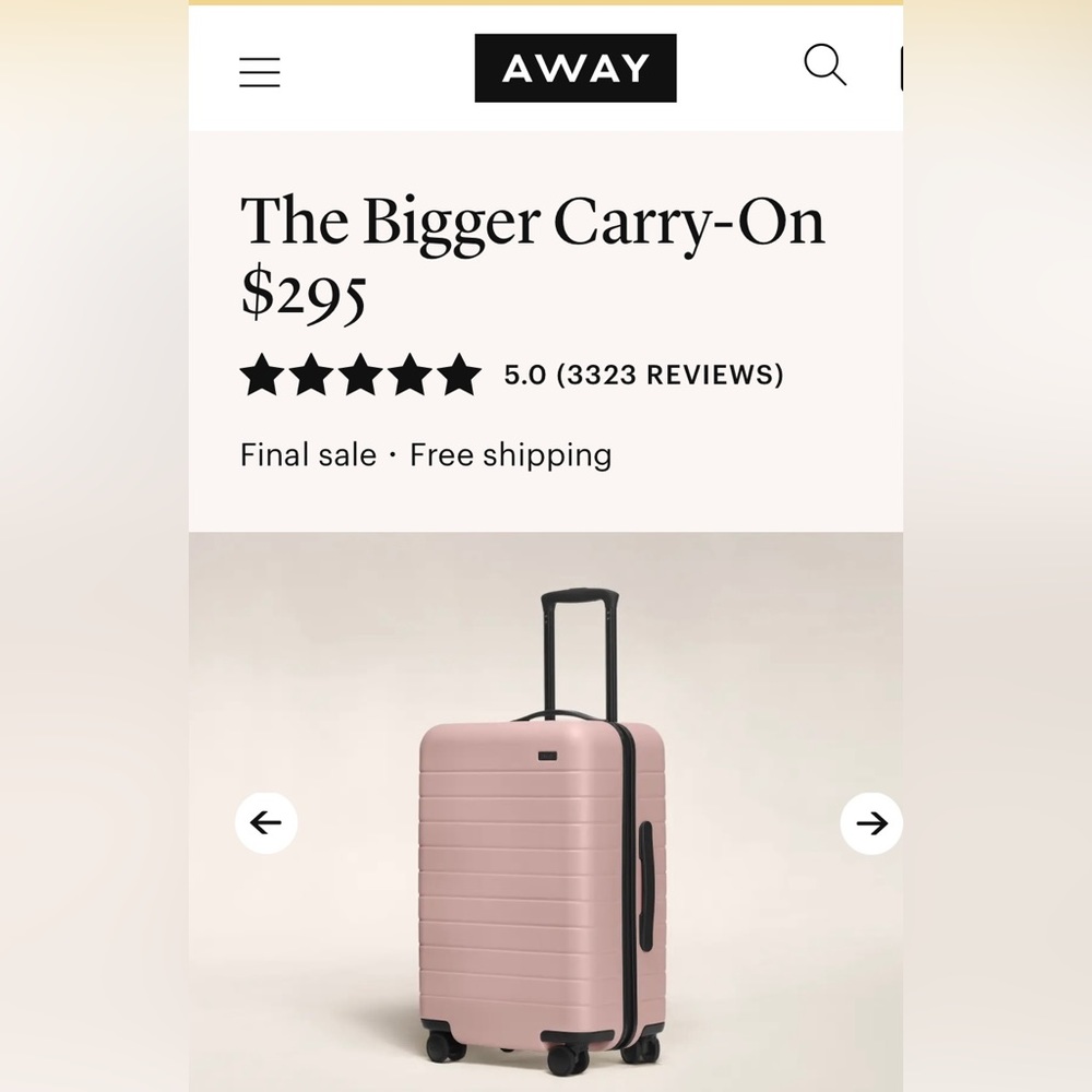 Away Bigger Carry-on Luggage